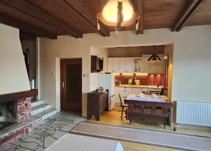 Chalet Na Porabkach Z Kominkiem Miedzybrodzie Zywieckie