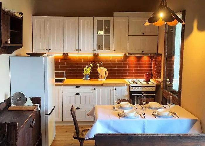 בקתה Na Porabkach Z Kominkiem *